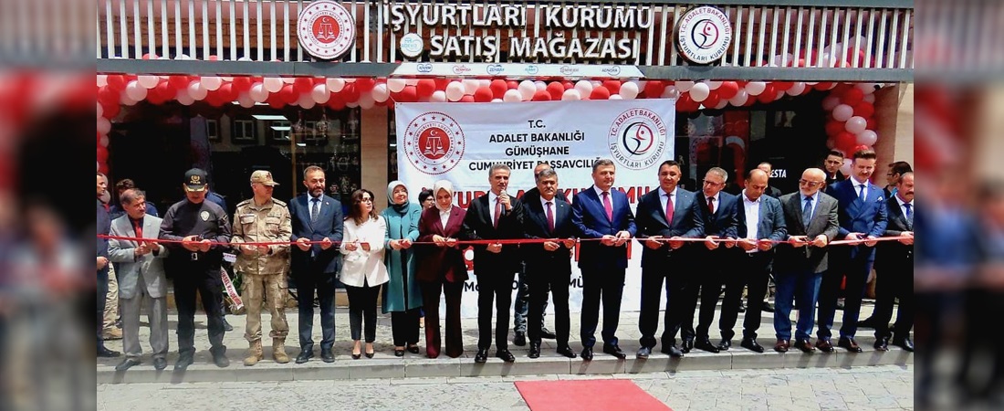 Gümüşhane'de İşyurtları Satış Mağazası Açıldı